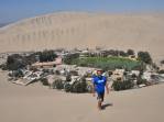 O oásis de Huacachina, no Peru
